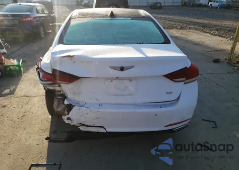 2017 Genesis G80 Base from USA, damaged, VIN KMHGN4JE2HU193639